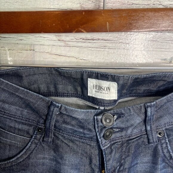 Hudson jeans blue denim flap pocket boot cut size 26 - Picture 5 of 10